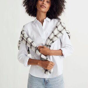 Madewell Shrunken Button-Up Oxford Shirt